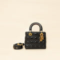 Christian Dior Black Lady Dior Small My ABCDior Bag