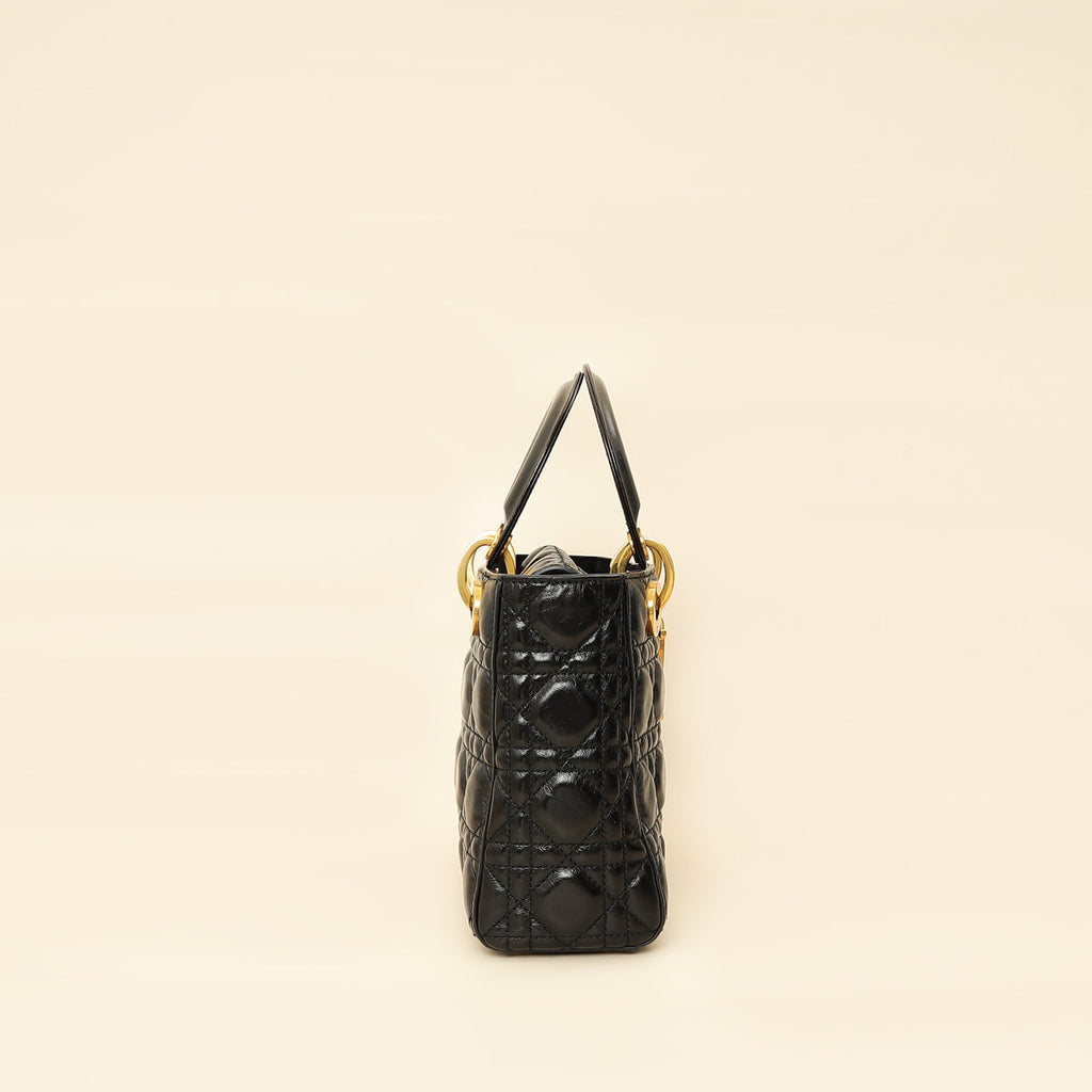 Christian Dior Black Lady Dior Small My ABCDior Bag