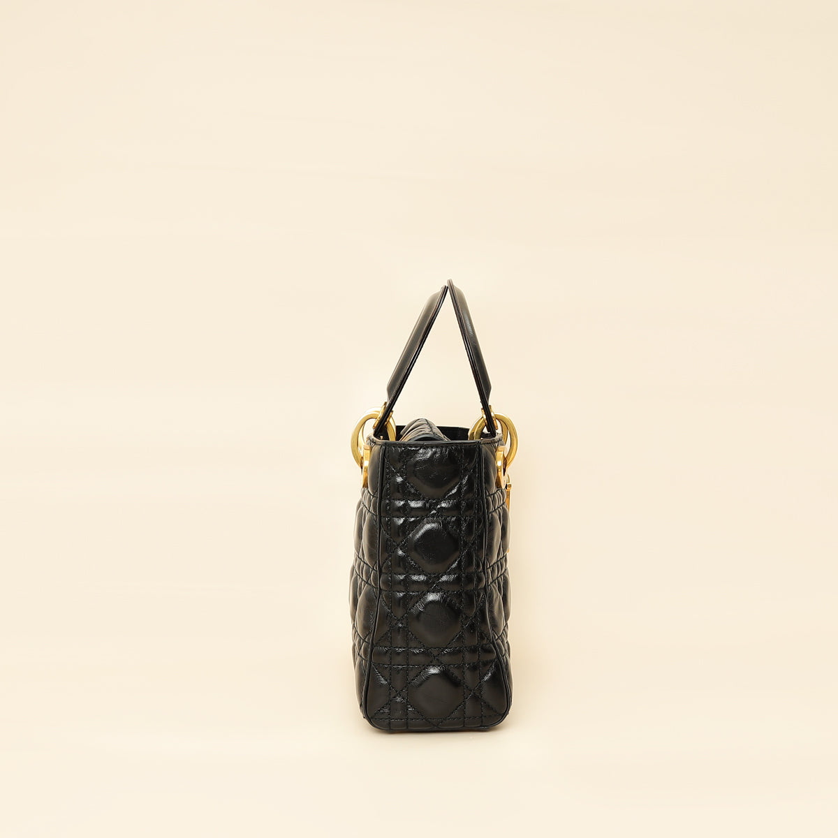 Christian Dior Black Lady Dior Small My ABCDior Bag