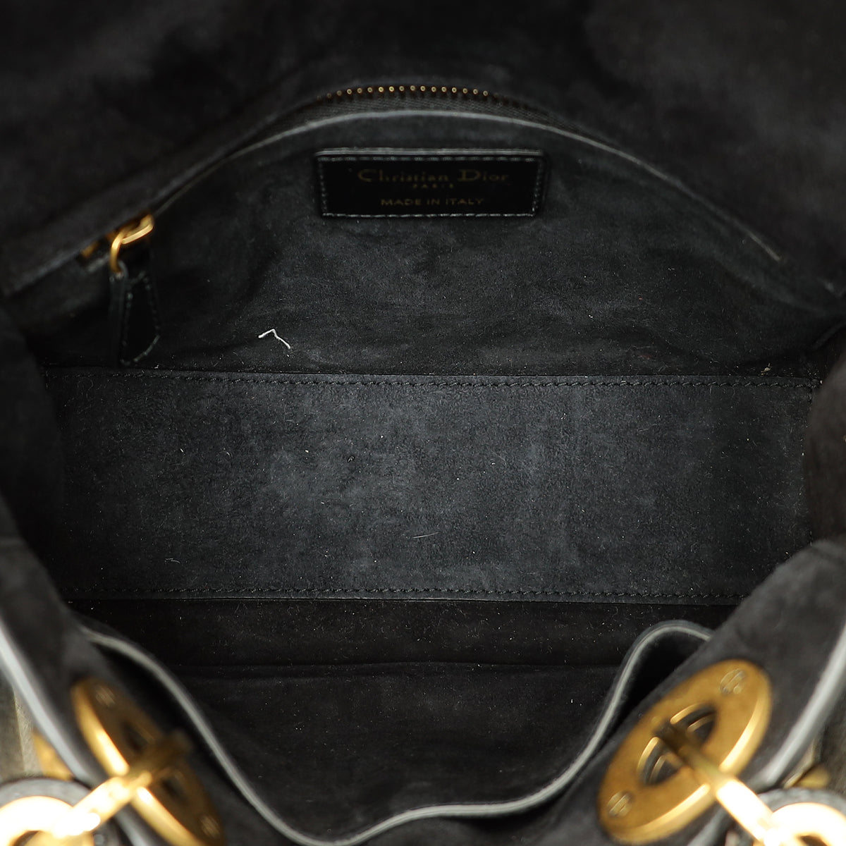 Christian Dior Black Lady Dior Small My ABCDior Bag