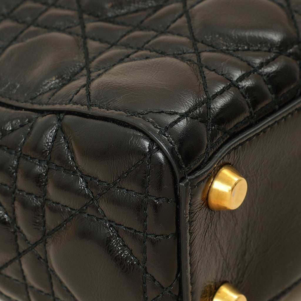 Christian Dior Black Lady Dior Small My ABCDior Bag