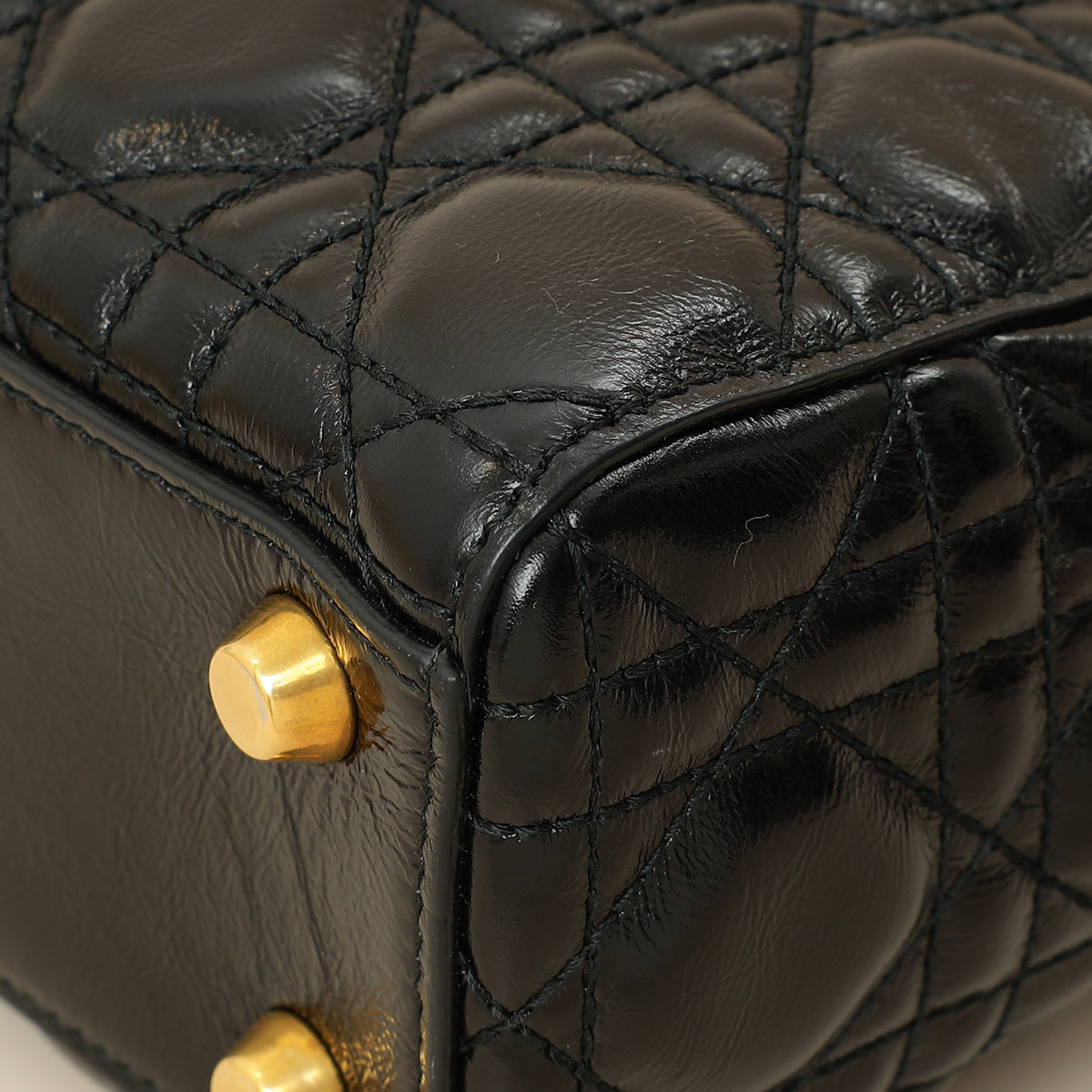 Christian Dior Black Lady Dior Small My ABCDior Bag