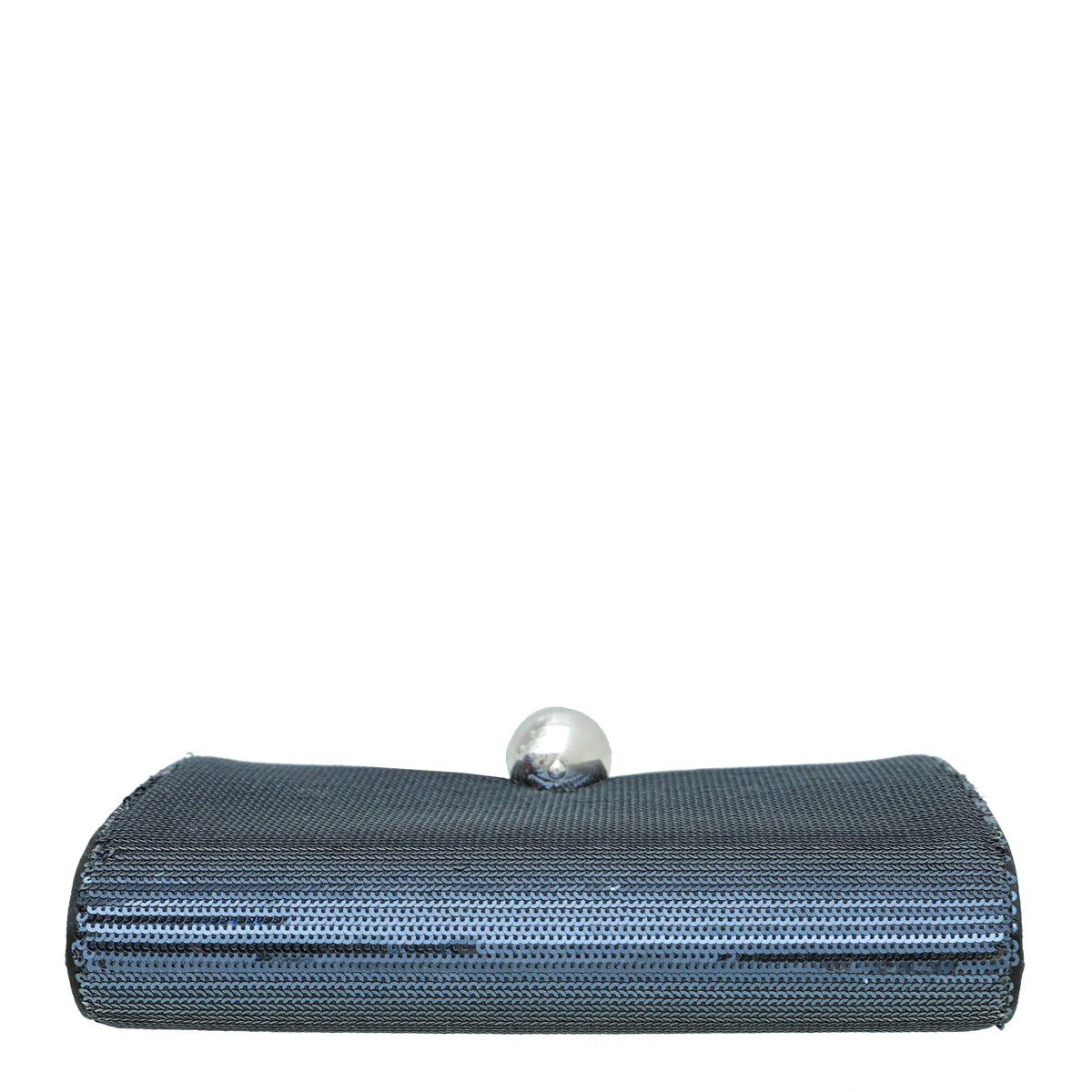 Christian Dior Navy Blue Sequins Chain Pochette