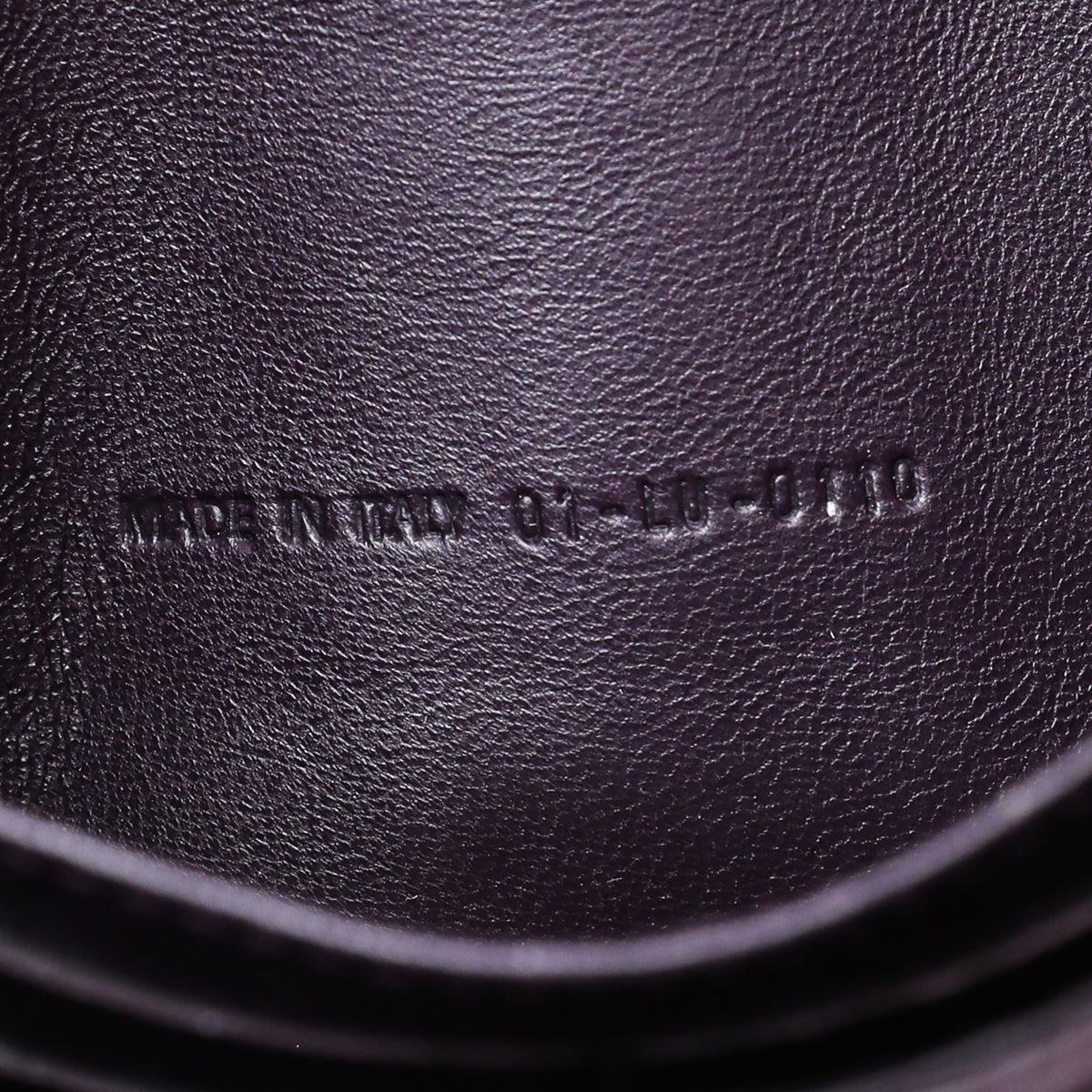 Christian Dior Violet Miss Dior Promenade Wallet On Chain