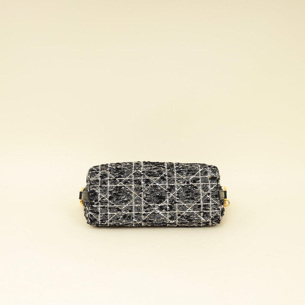 Christian Dior Black Diorstar Hobo Bag with Chain