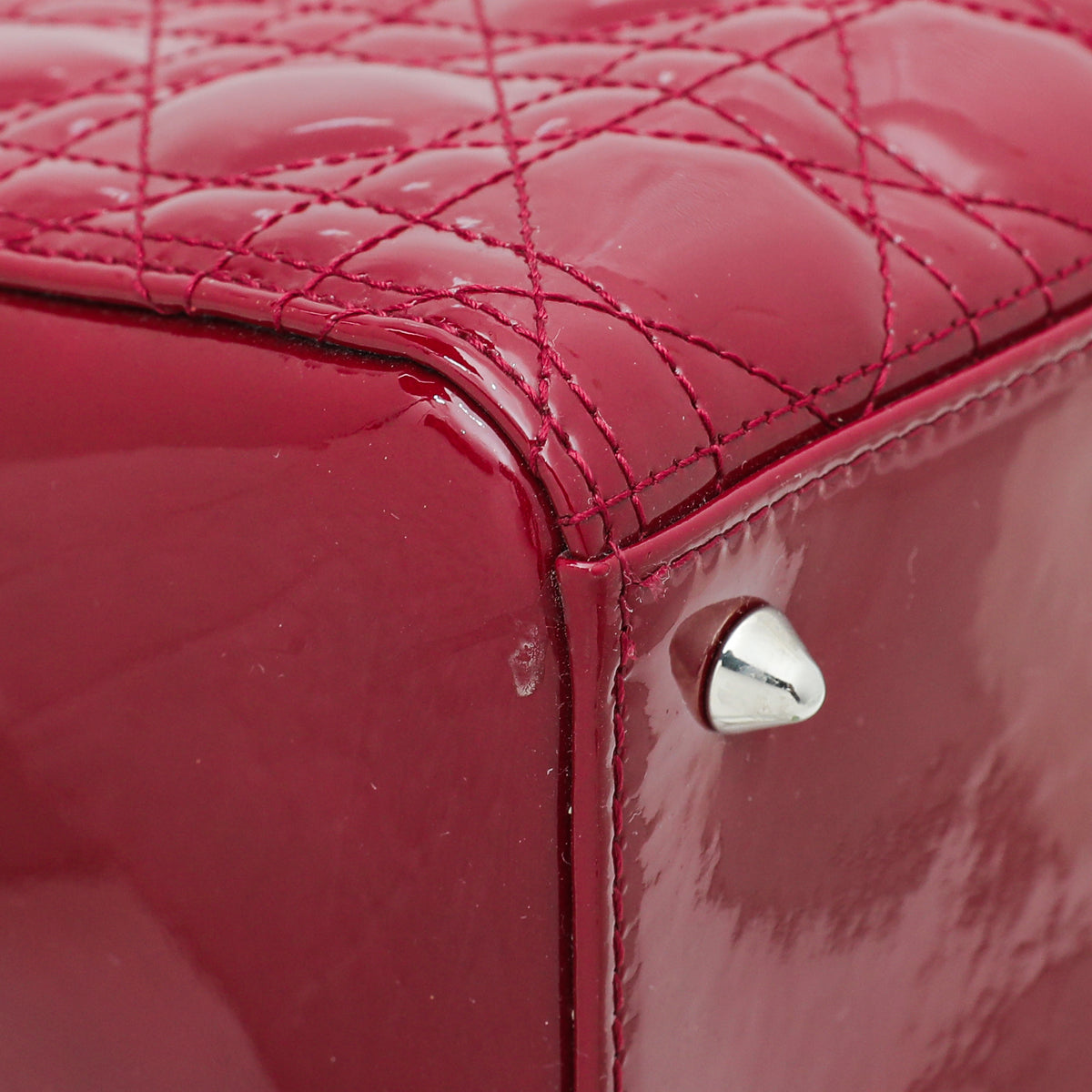 Christian Dior Cherry Lady Dior Medium Bag