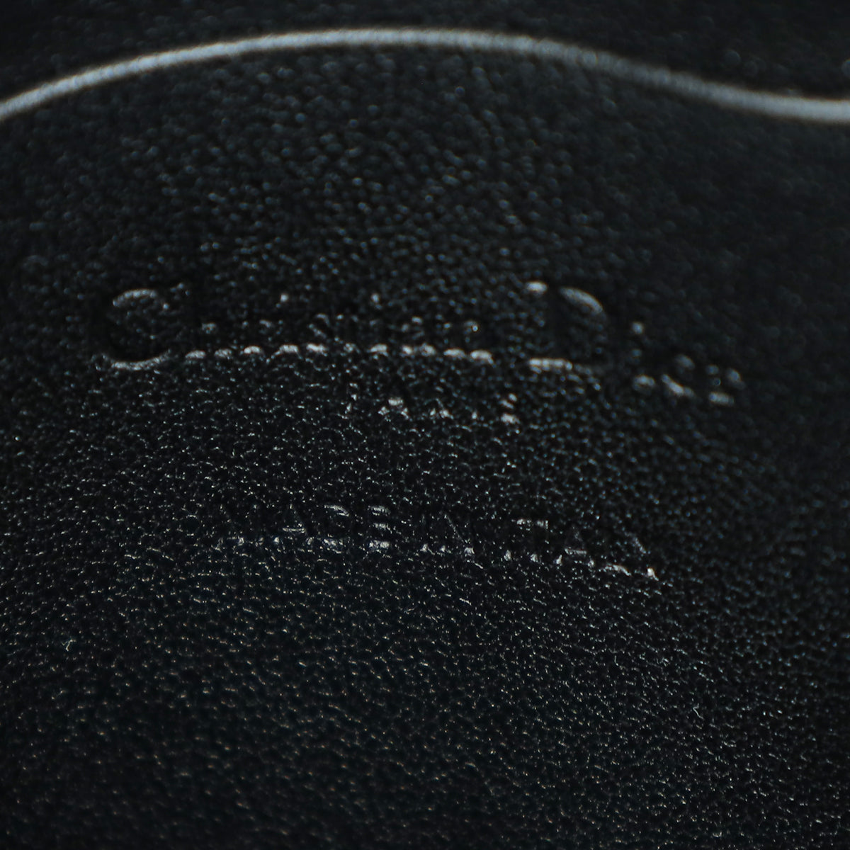 Christian Dior Black Lady Dior Call'in Dior Phone Holder