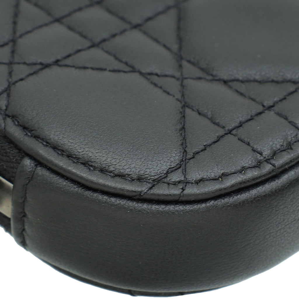 Christian Dior Black Lady Dior Call'in Dior Phone Holder