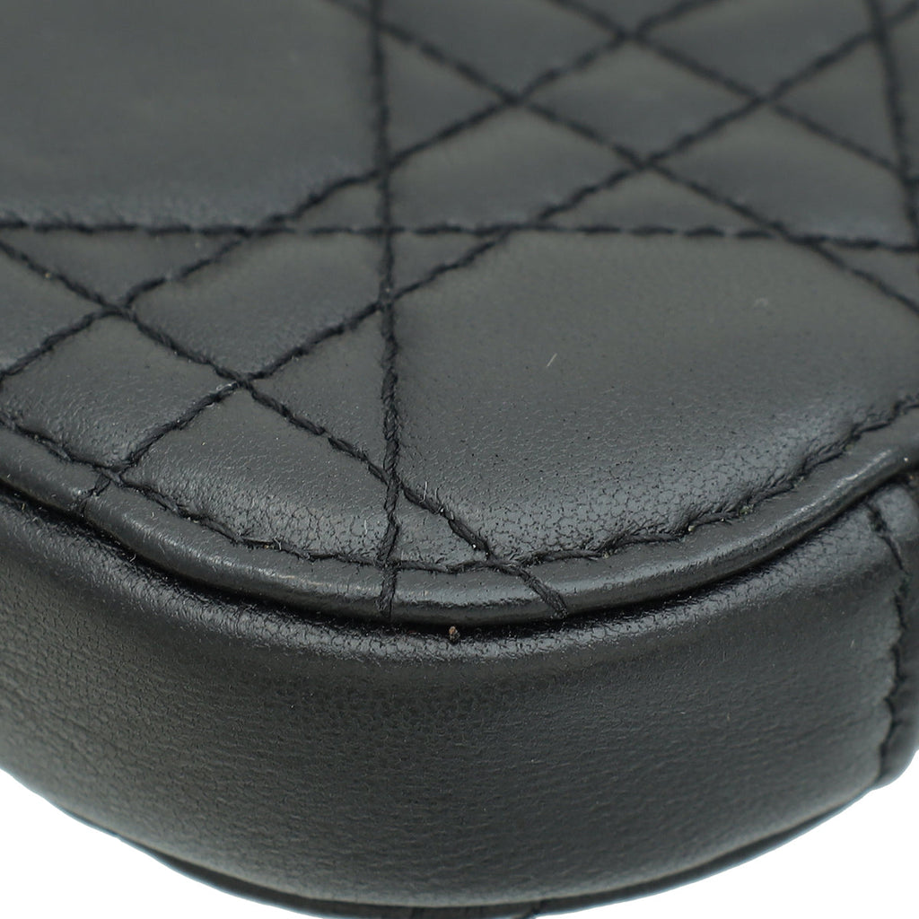 Christian Dior Black Lady Dior Call'in Dior Phone Holder