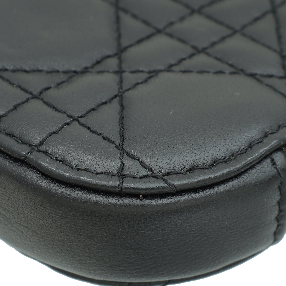 Christian Dior Black Lady Dior Call'in Dior Phone Holder
