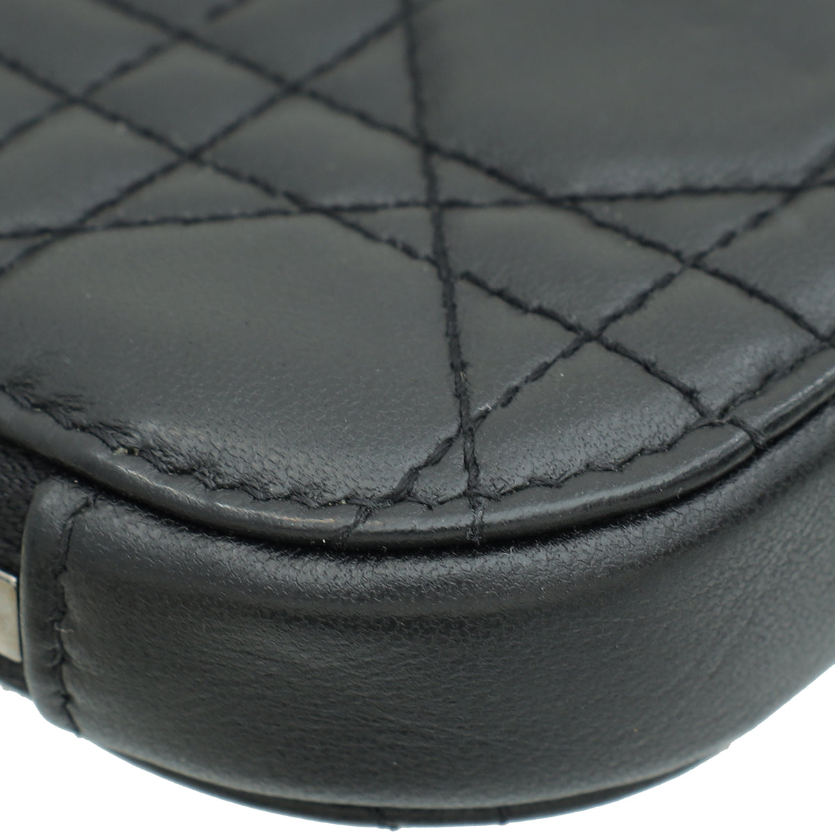 Christian Dior Black Lady Dior Call'in Dior Phone Holder