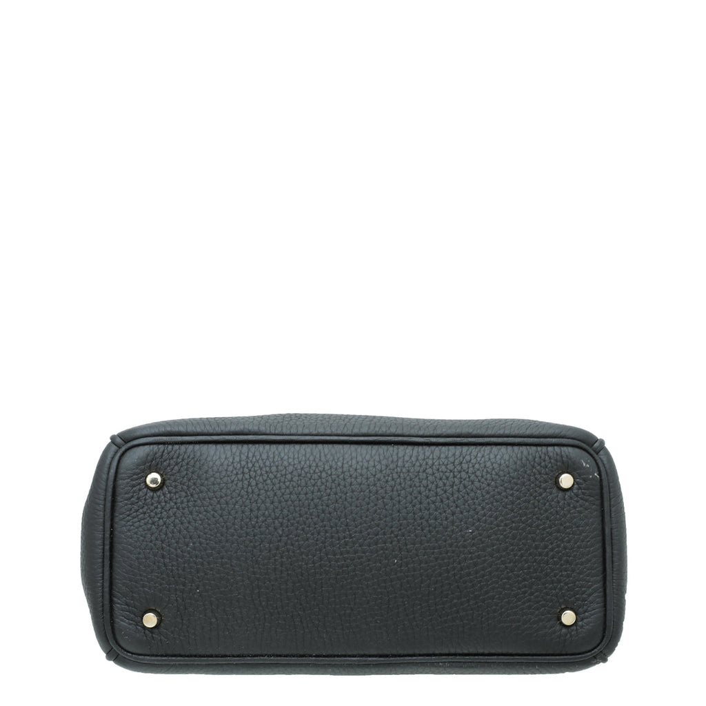 Christian Dior Black Diorissimo Mini Tote Bag