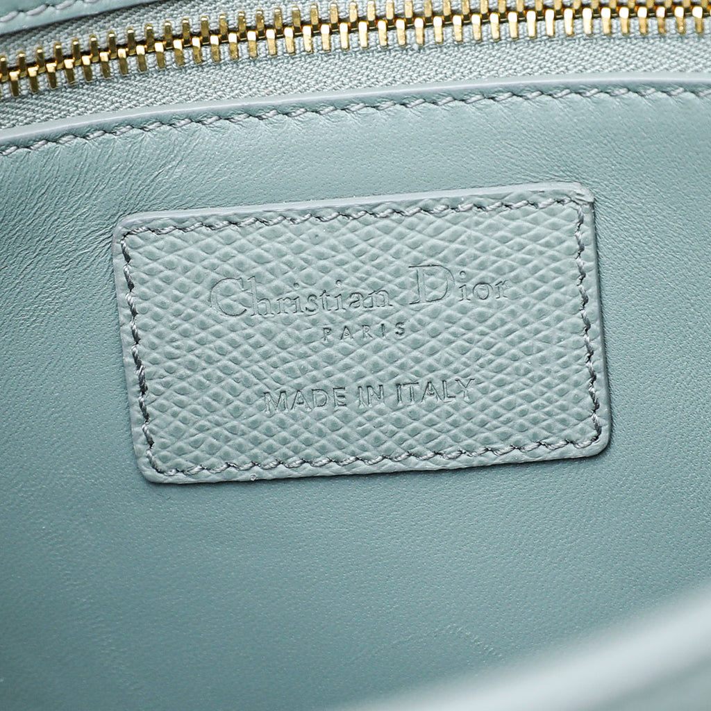 Christian Dior Grey 30 Montaigne Ultra Matte Strap Medium Bag