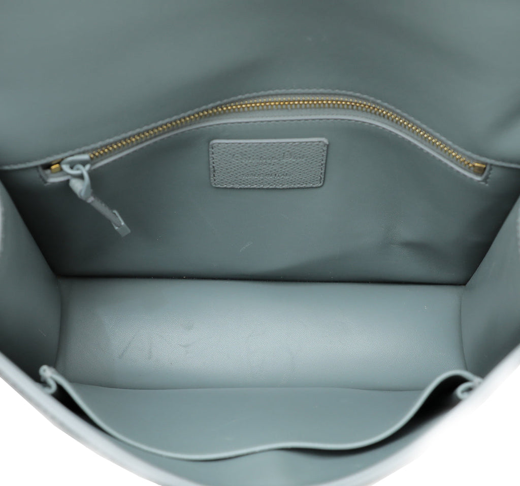 Christian Dior Grey 30 Montaigne Ultra Matte Strap Medium Bag