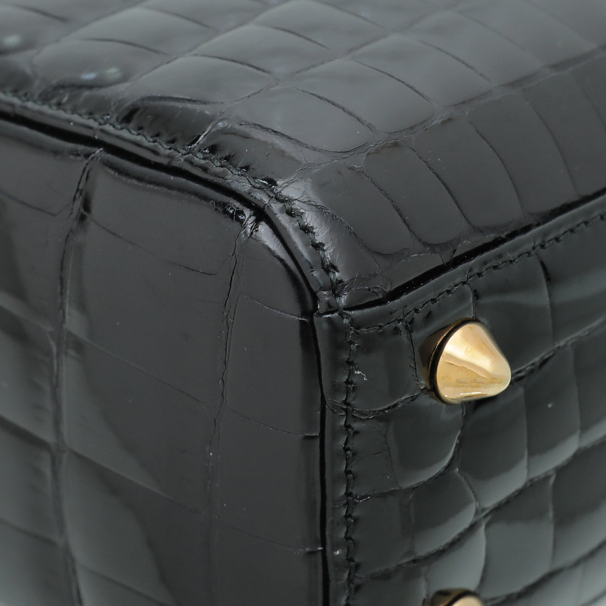 Christian Dior Crocodile Lady Dior Medium Bag
