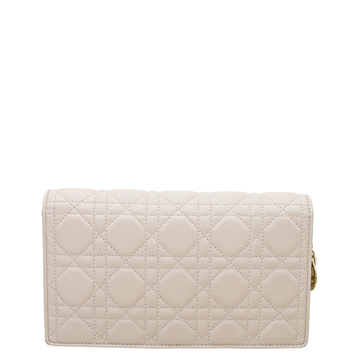 Christian Dior Light Pink Lady Dior Chain Pouch