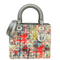 Christian Dior  Multicolor Tweed Wool Lady Dior Medium Bag