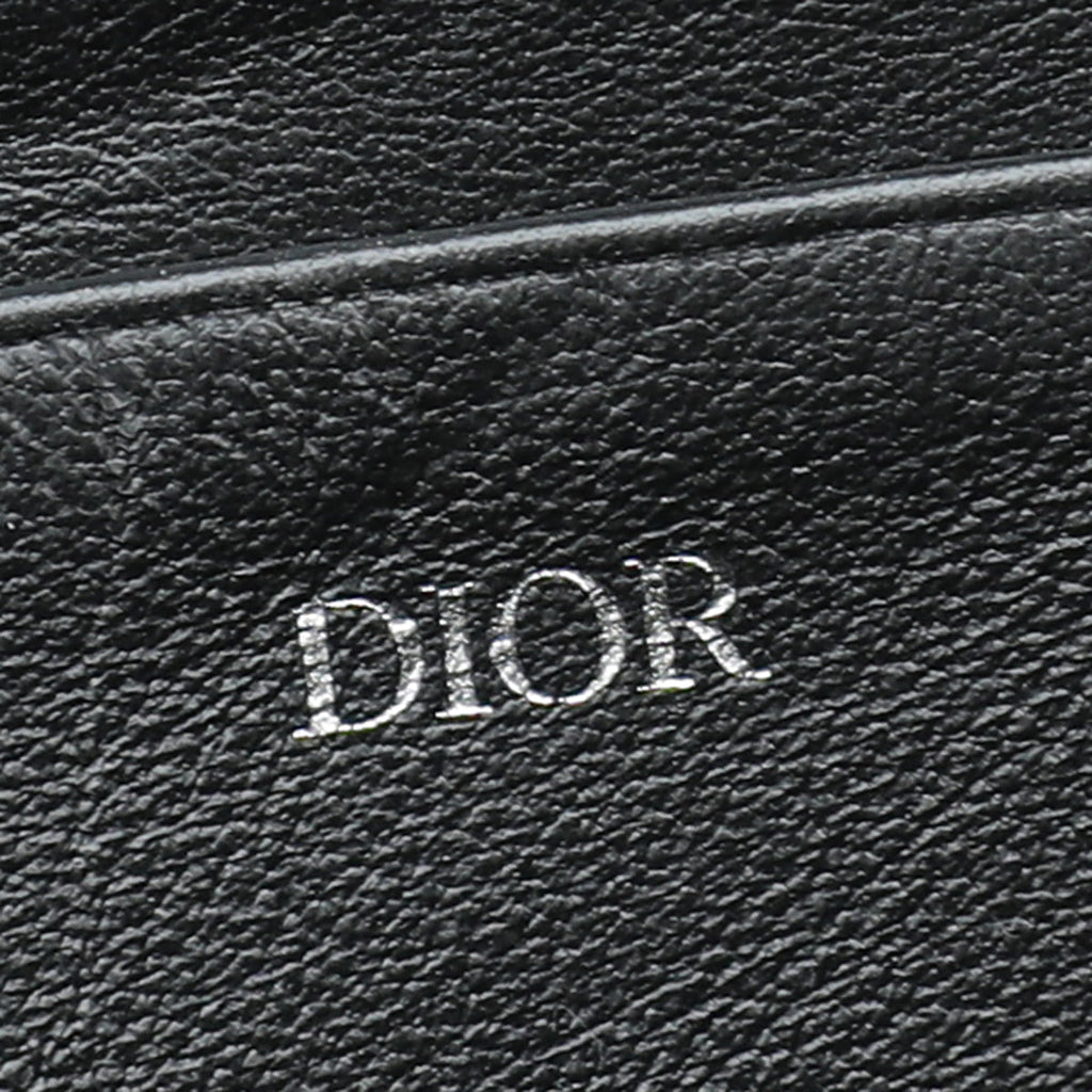 Christian Dior Black Oblique Galaxy Messenger Pouch