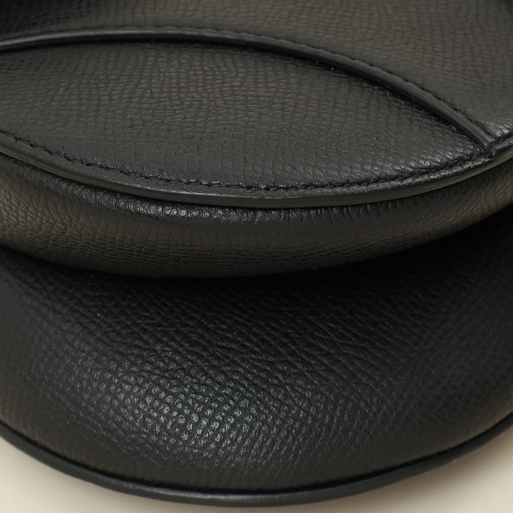 Christian Dior Black Saddle Mini Bag