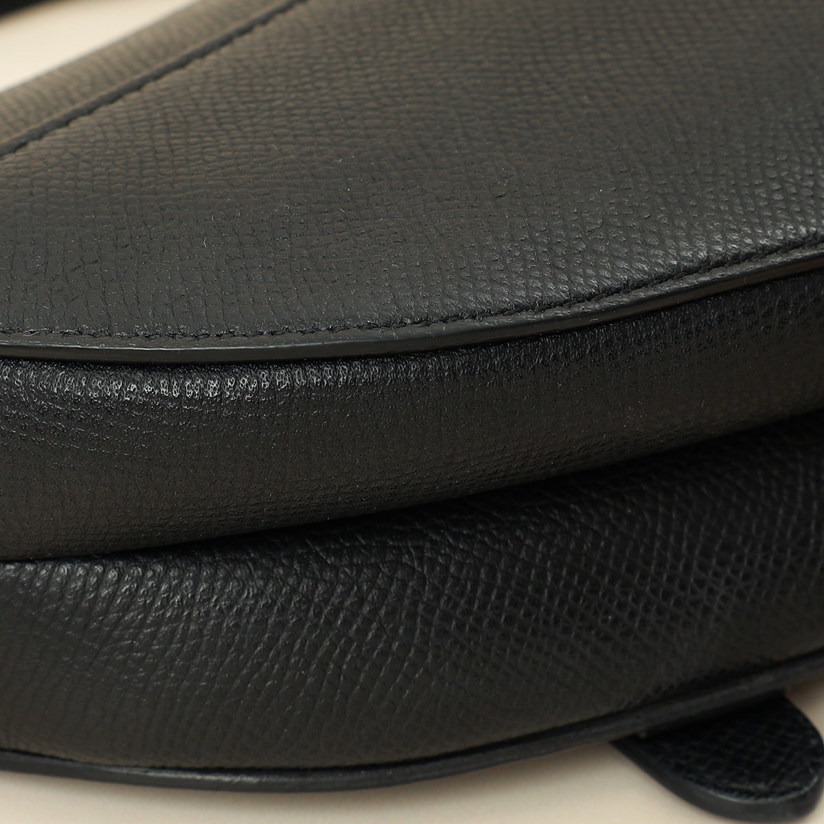 Christian Dior Black Saddle Mini Bag
