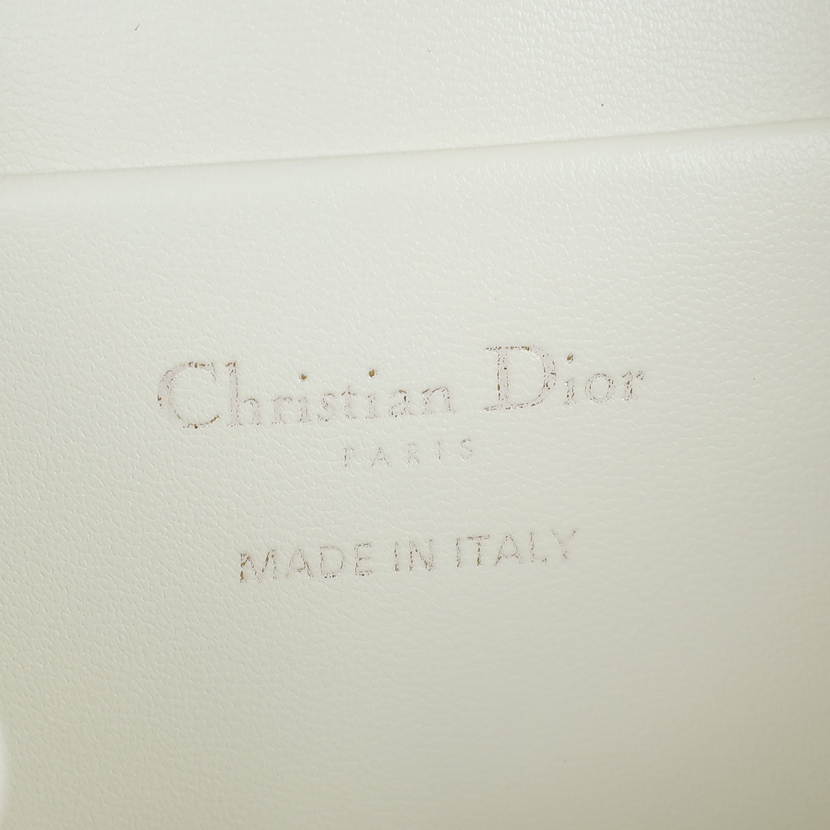 Christian Dior Latte White Small Dior Caro Backpack Bag
