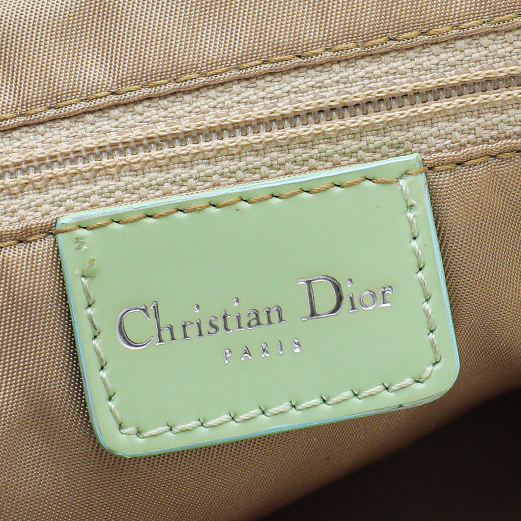 Christian Dior Bicolor Maris Pearl Calf Hair Shoulder Bag