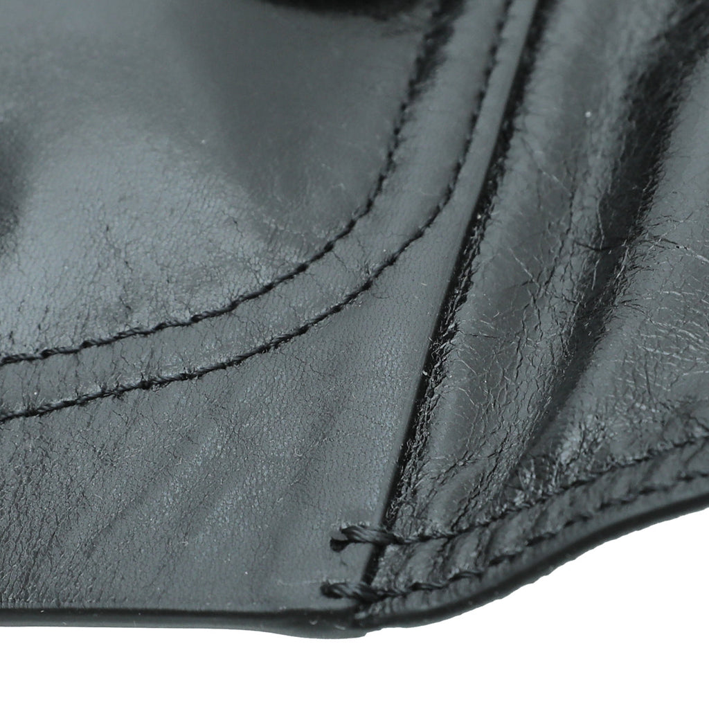 Christian Dior Black Saddle Belt Bag