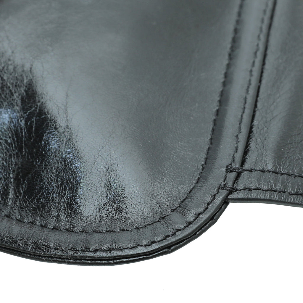 Christian Dior Black Saddle Belt Bag