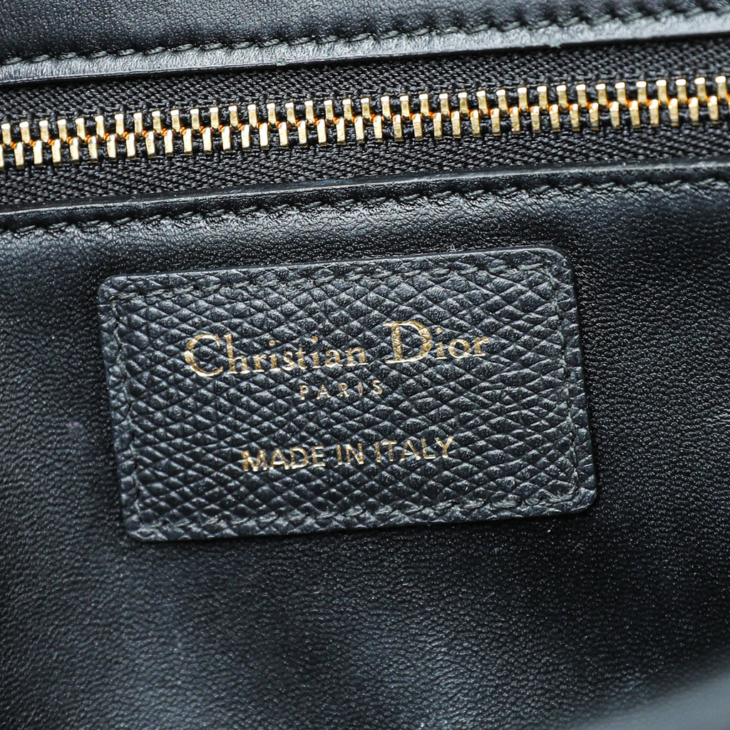 Christian Dior Black 30 Montaigne Flap Chain Bag