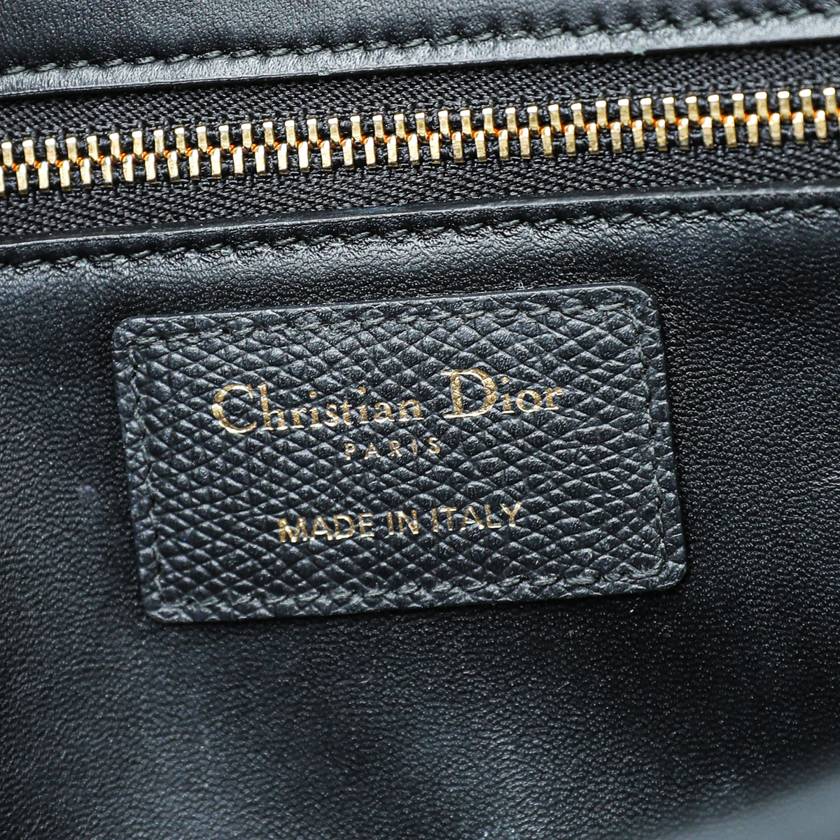 Christian Dior Black 30 Montaigne Flap Chain Bag