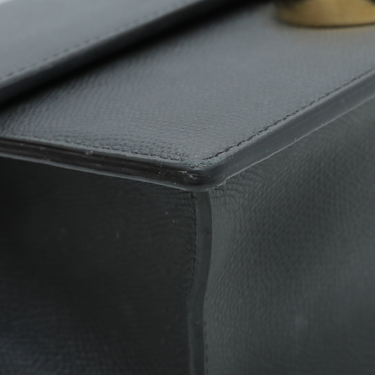Christian Dior Black 30 Montaigne Flap Chain Bag