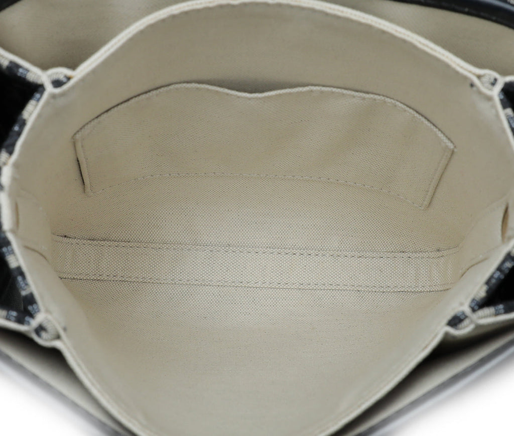 Christian Dior Blue Oblique Studded Square Dioraddict Flap Bag