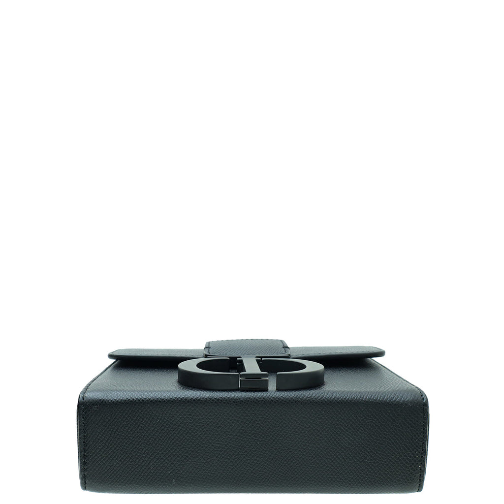 Christian Dior Black 30 Montaigne Box Bag