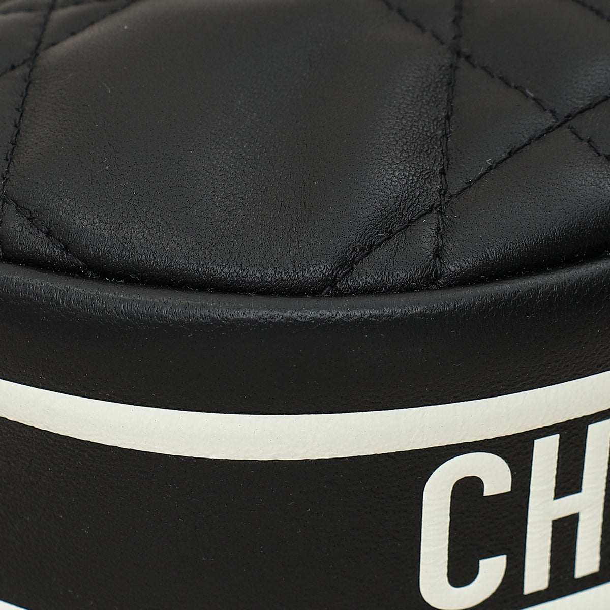 Christian Dior Black Cannage Small Dior Vibe Hobo Bag