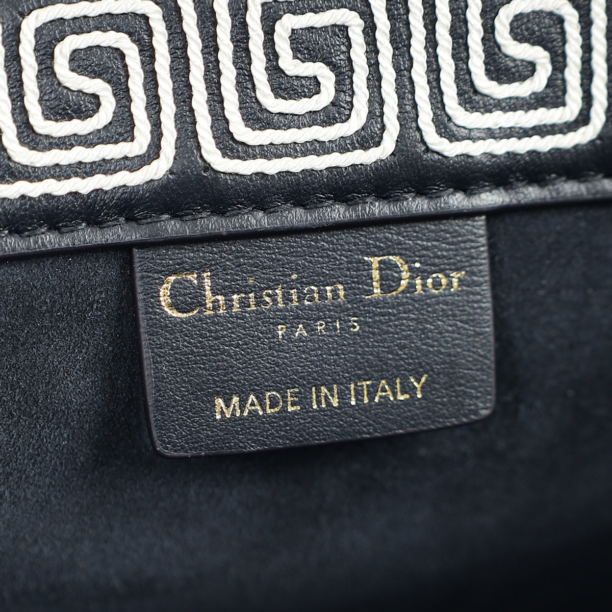 Christian Dior Bandana Embroidery Medium Book Tote Bag