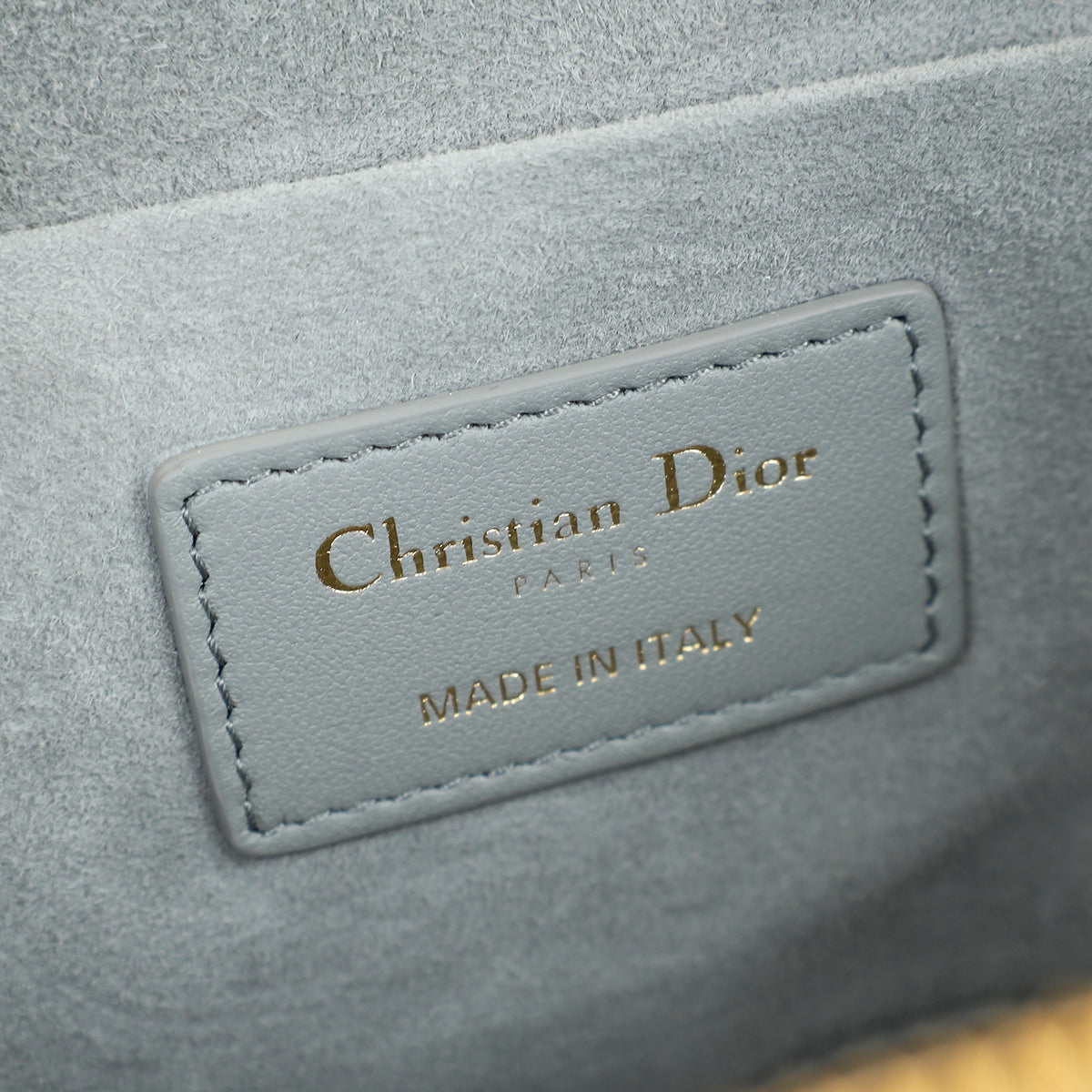 Christian Dior Grey Cannage Diortravel Vanity Case