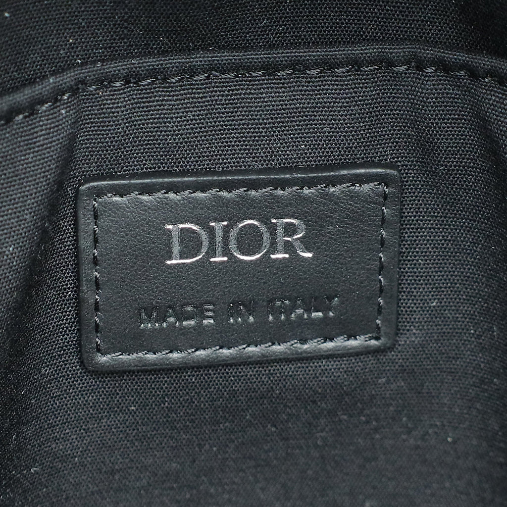 Christian Dior Black Rider Zipped Backpack Bag
