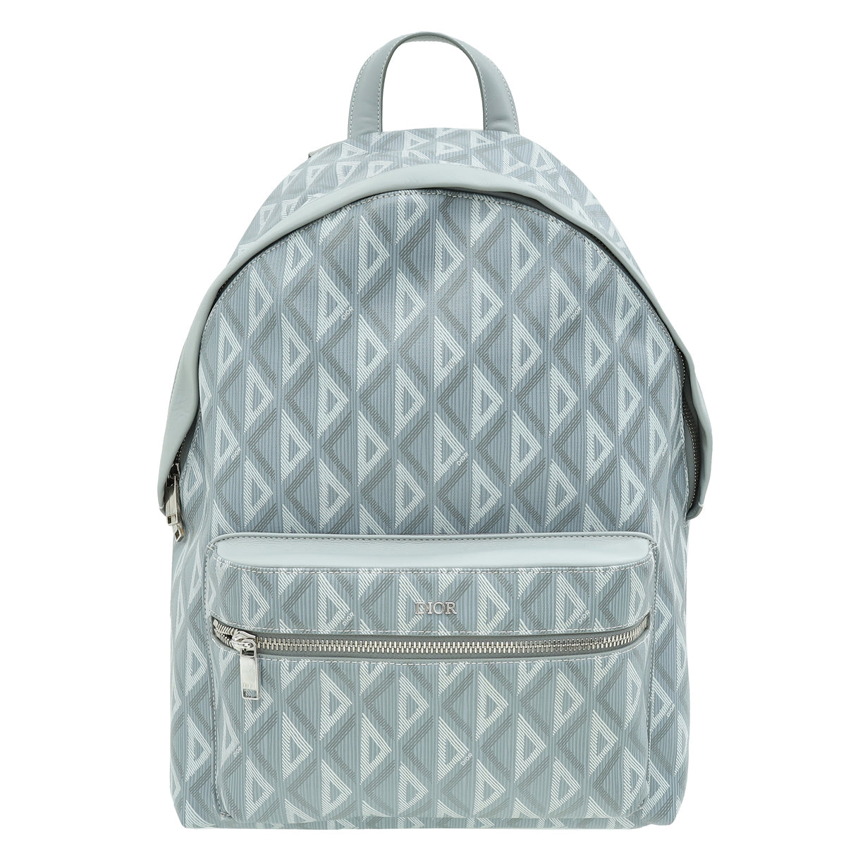 Christian Dior Grey Rider Zipped Backpack Bag