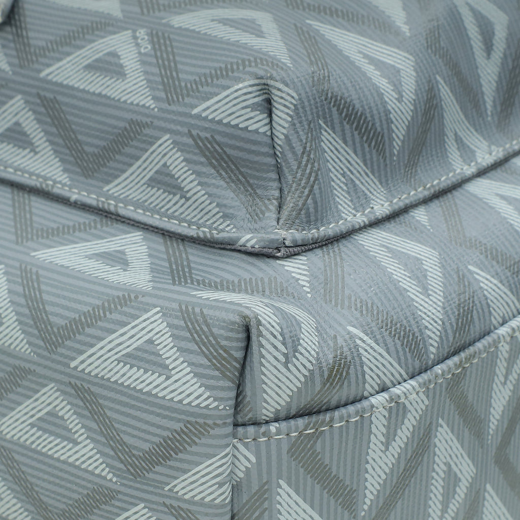 Christian Dior Grey Rider Zipped Backpack Bag