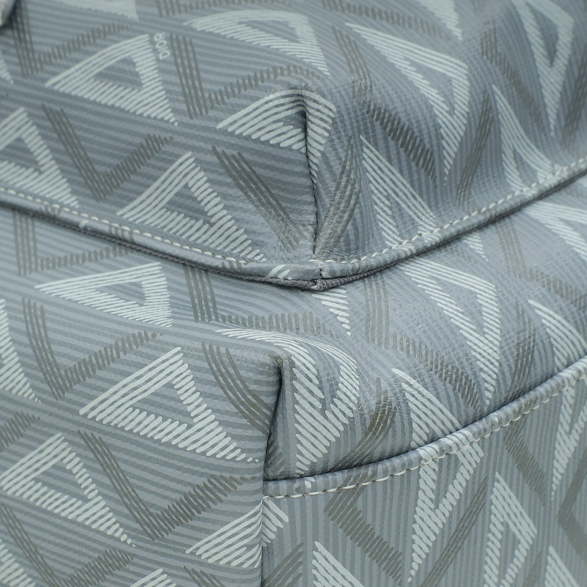 Christian Dior Grey Rider Zipped Backpack Bag