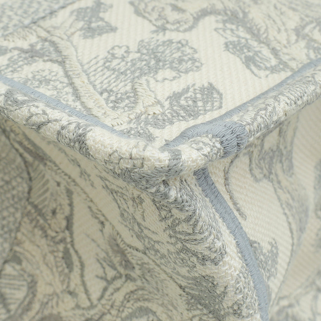 Christian Dior Grey Toile De Jouy Book Tote Medium Bag