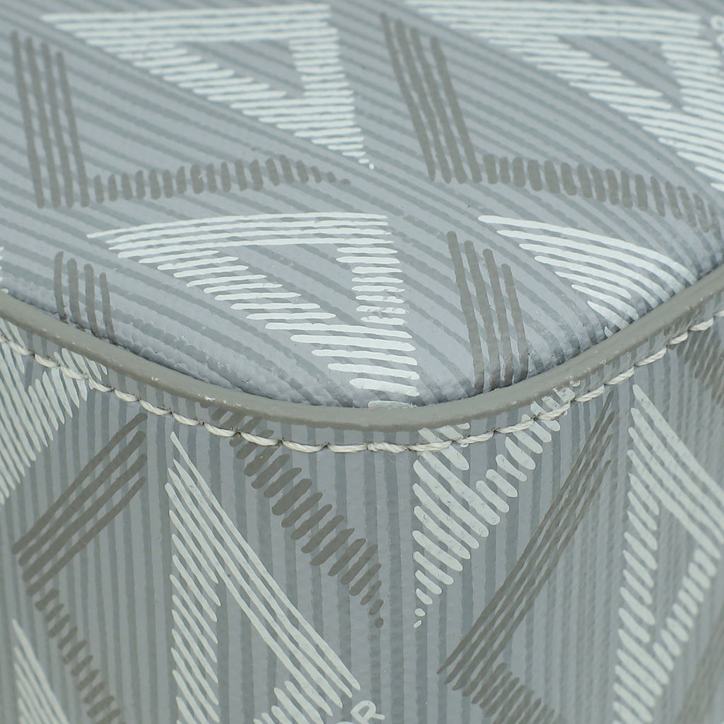 Christian Dior Grey CD Diamond Safari Bag