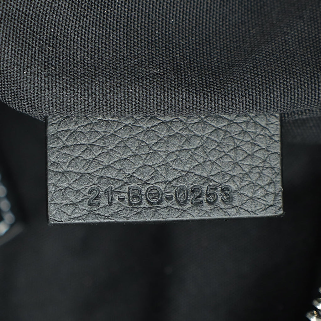 Christian Dior Black Saddle Crossbody Bag