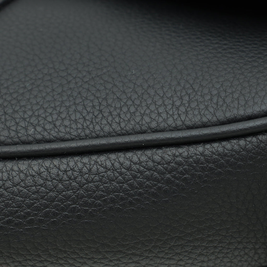 Christian Dior Black Saddle Crossbody Bag