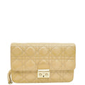 Christian Dior Beige Cannage Miss Dior Promenade Pouch