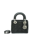Christian Dior Black Lady Dior Mini Bag