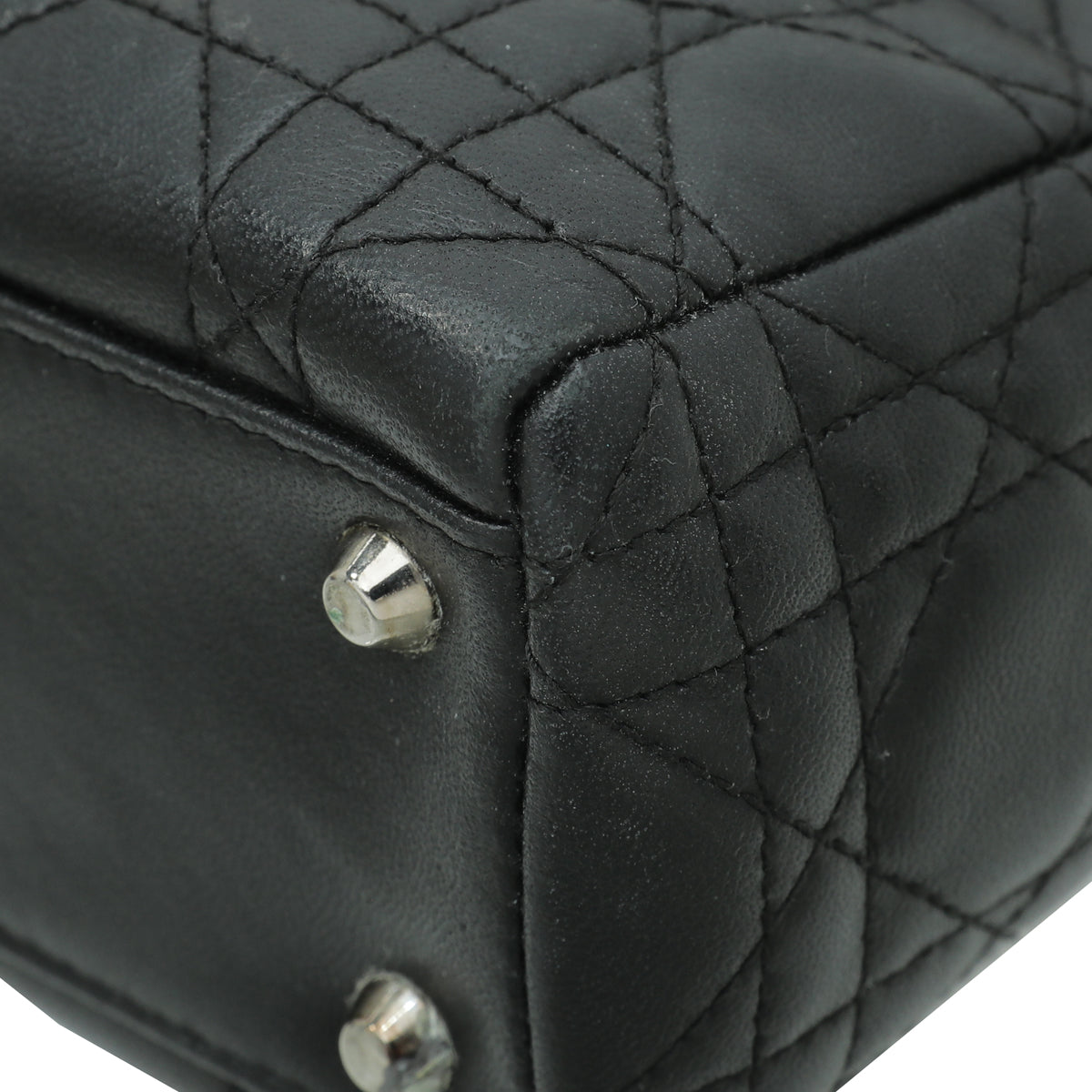 Christian Dior Black Lady Dior Mini Bag
