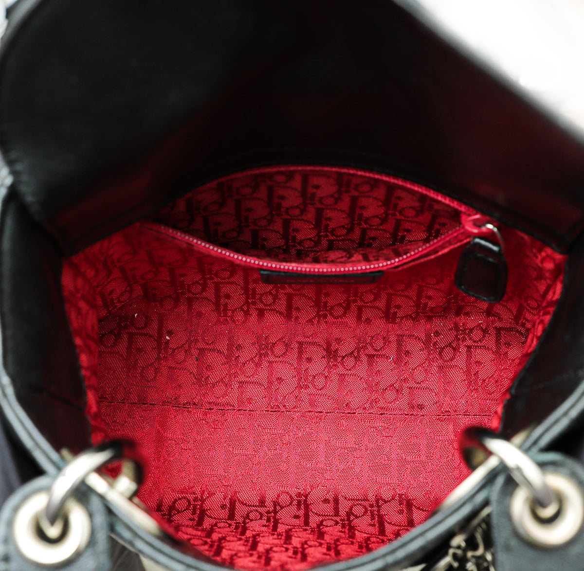 Christian Dior Black Lady Dior Mini Bag