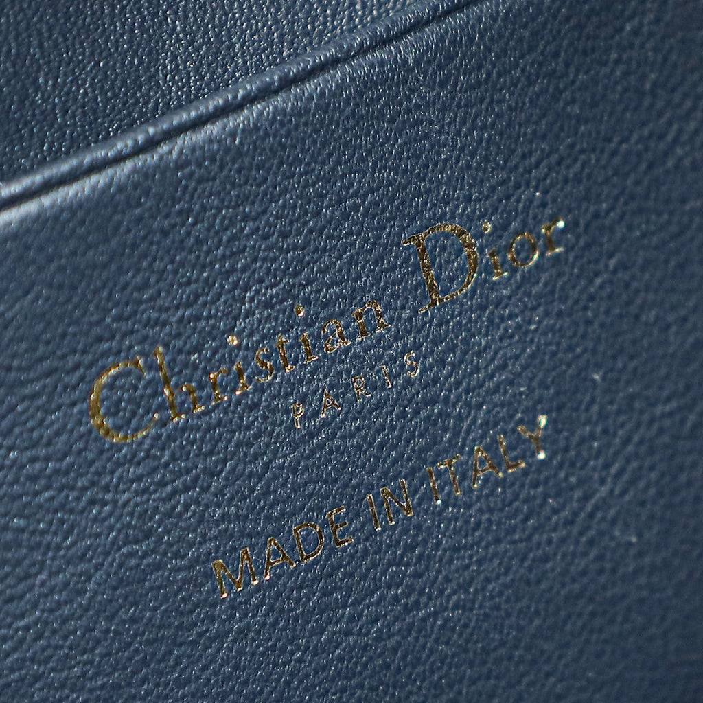 Christian Dior Blue Oblique  30 Montaigne Dea Pouch