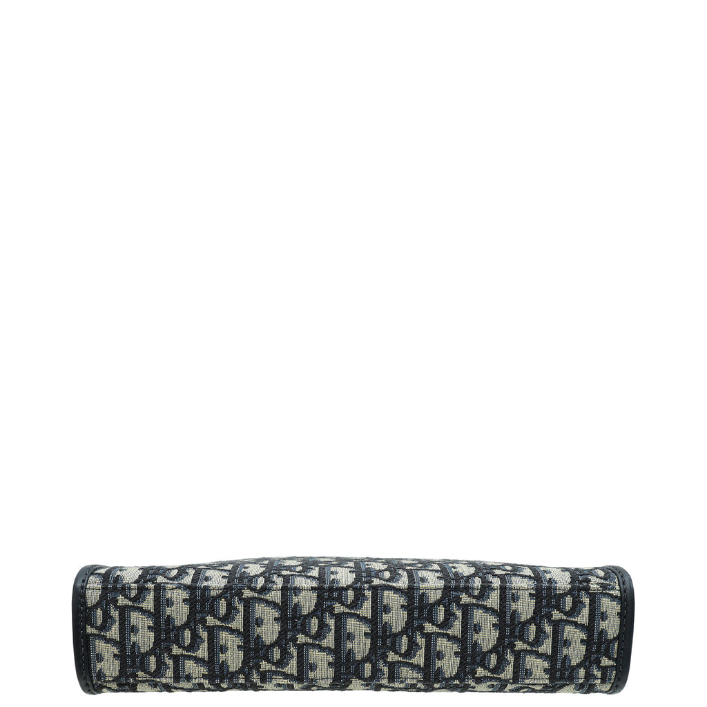 Christian Dior Blue Oblique  30 Montaigne Dea Pouch